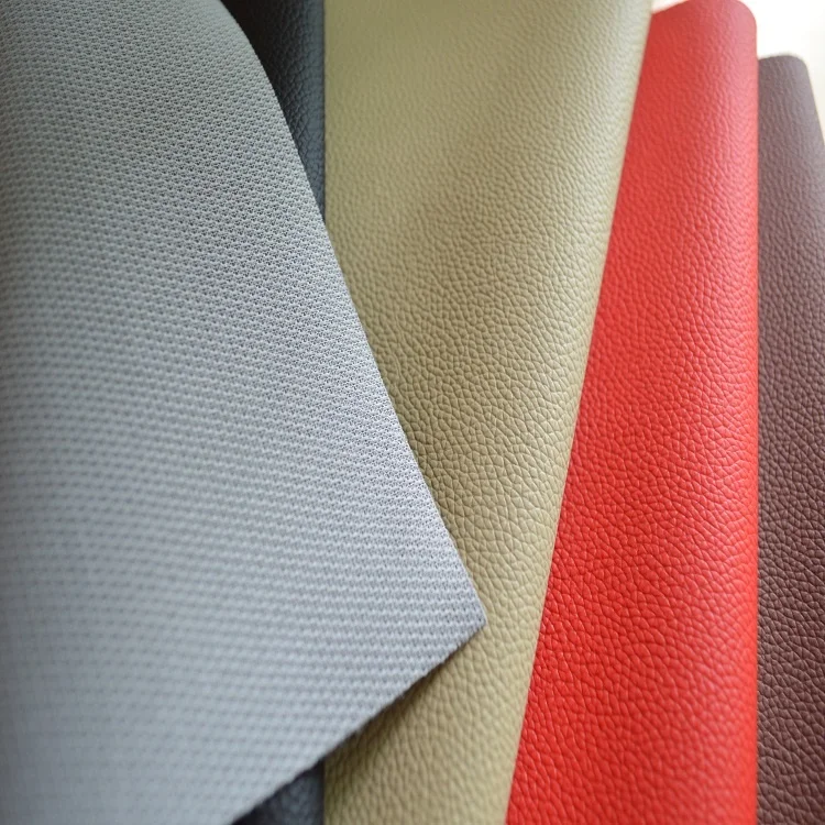 Другие текстильные изделия и кожаные изделия из ПВХ синтетическая кожа Высокоэффективная ткань из натуральной кожи для автомобильного сиденья