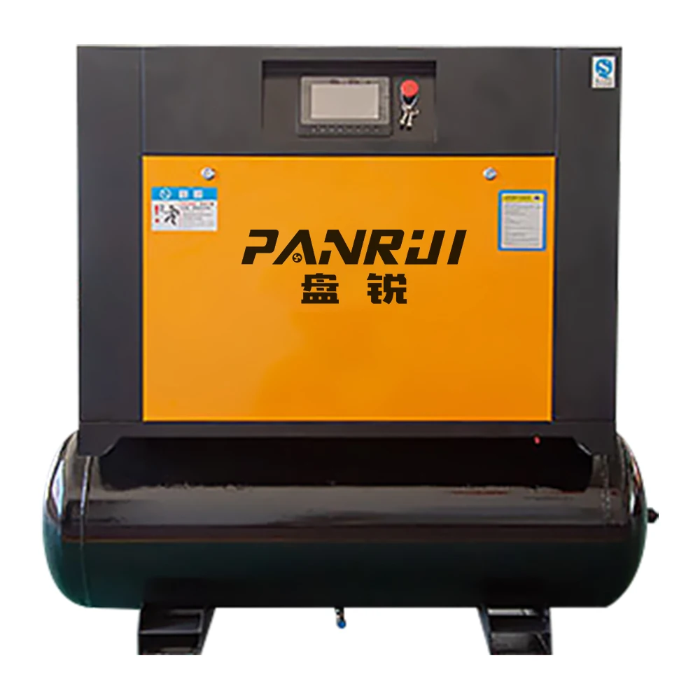 3-in-one type super silent 2.2kw 5.5kw 11kw 15kw 22kw 10HP 15HP 20HP 30HP 8bar 16bar screw air compressor for sale in algeria