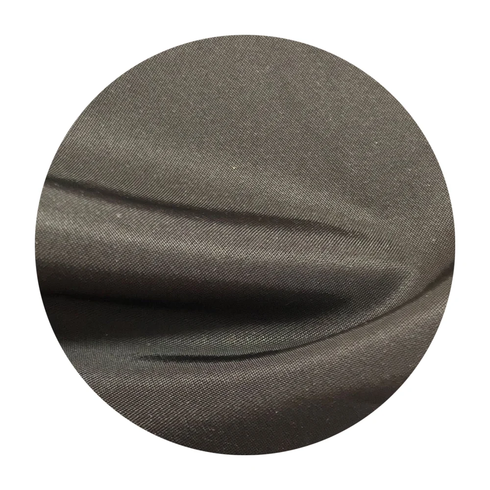 RTS 75D 240T 0.2 grid polyester pongee fabric 100% polyester recycled fabric for sportswear