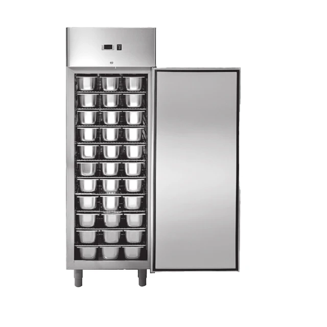 Professional Kitchen Fridge 4 Door Chiller Restaurant Commercial Refrigerators Upright Freezer