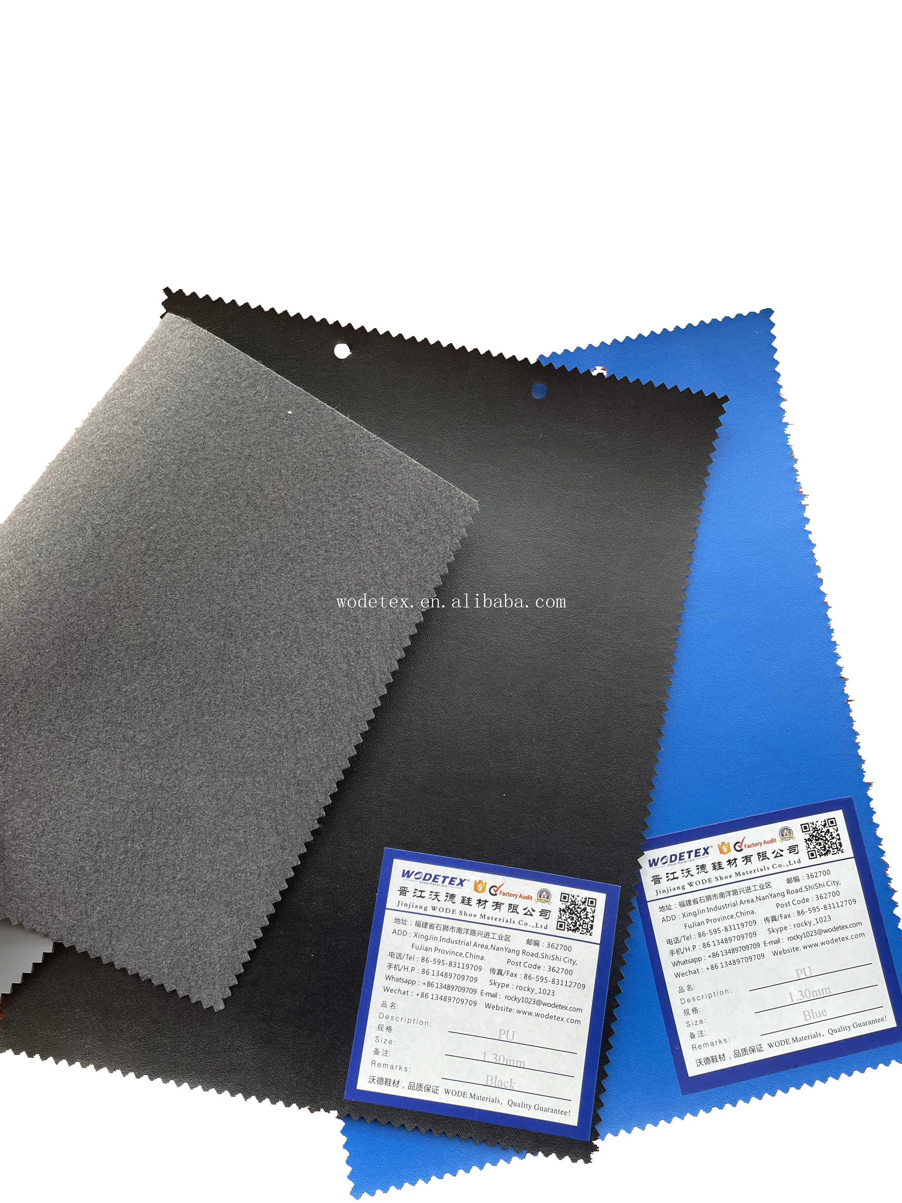 New Design PU Synthetic Leather Nonwoven Fabric Faux Leather Fabric for Furniture Shoes Making Materials