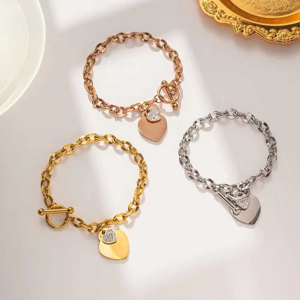 Designer Bracelet High Quality Non Tarnish Fashion Accessories Jewelry necklace Stainless Steel Jewelry Bracelet