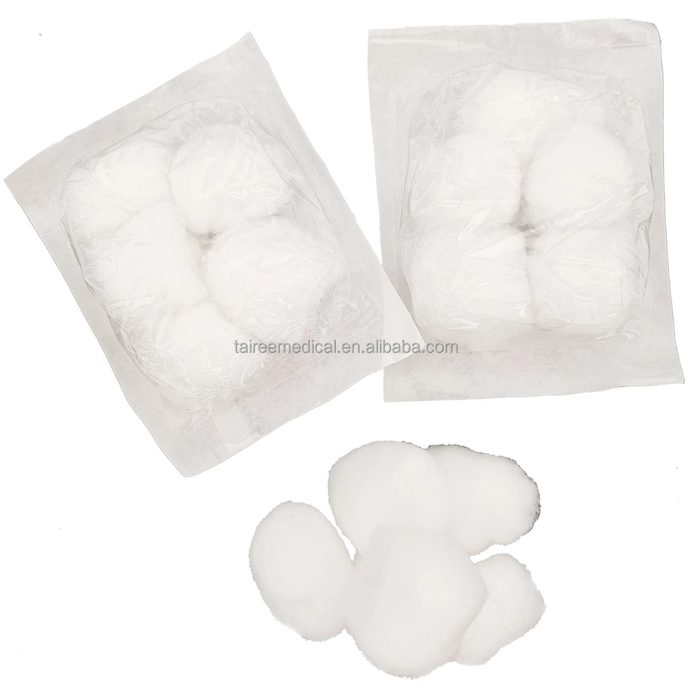 eco friendly medical disposable absorbent cotton wool balls