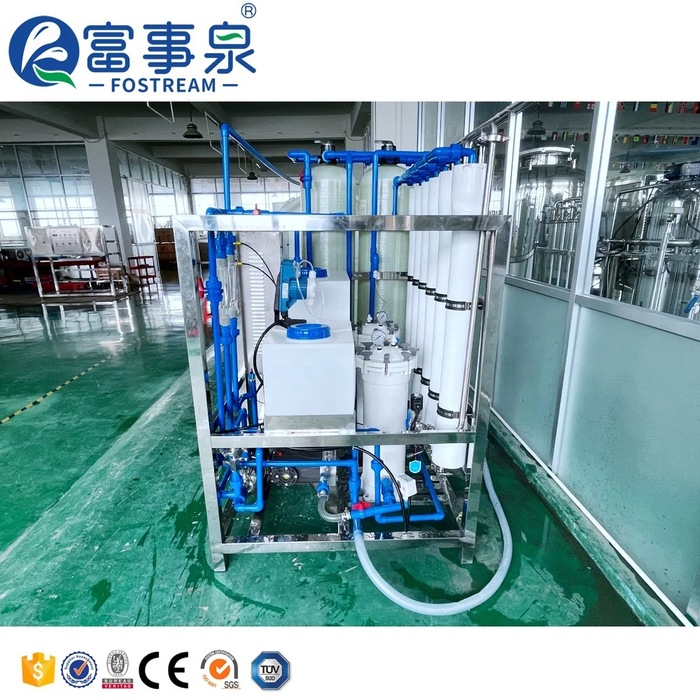 Fostream 1000L Industrial Reverse Osmosis Brackish Borehole Salt Drinking Seawater Sea Water Desalination Plant for Sale