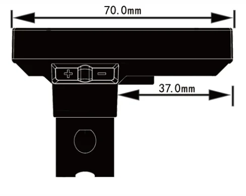 GreenPedel Electric Bicycle Control Computer LCD Display With Lithium-ion Battery Included For eBike Conversion Kits