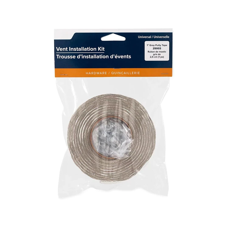 Universal Vent Installation Kit with Putty Tape