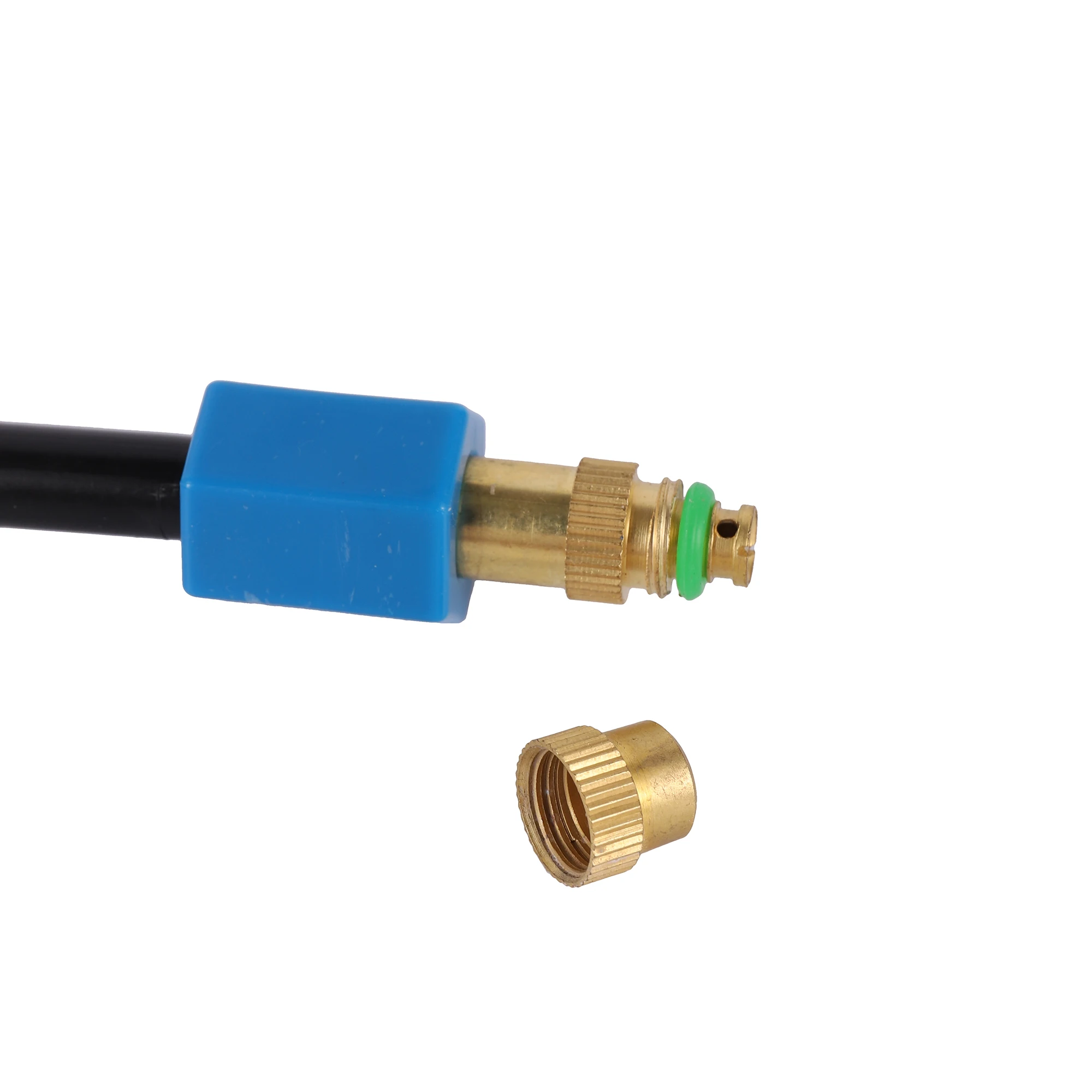 Agricultural Garden Disinfection Cooling Mist Omnidirectional Universal Metal Brass Spray Atomizing Nozzle Set With Hose
