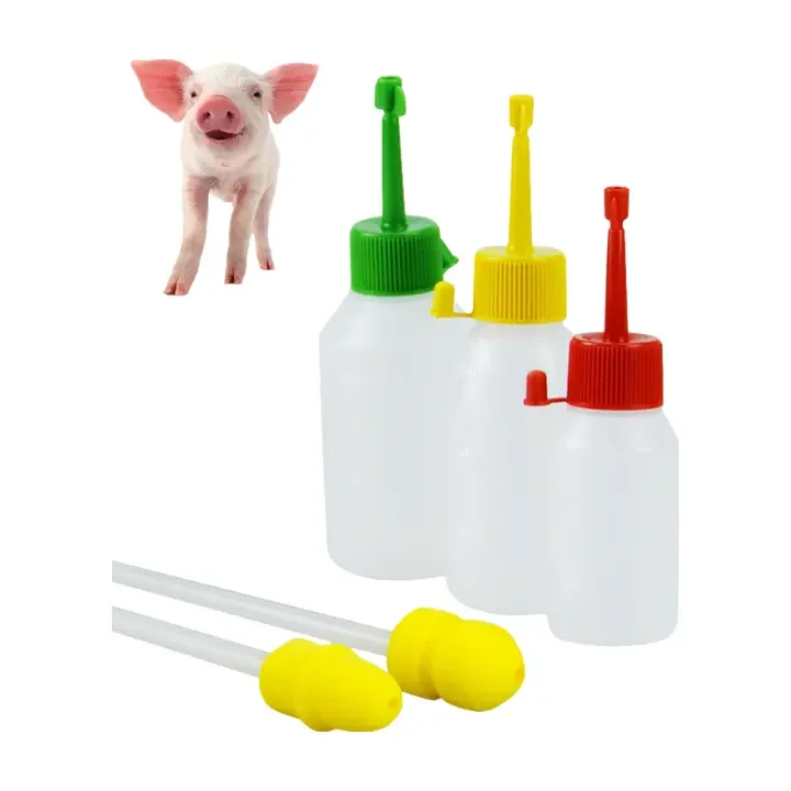 Veterinary 100ml plastic semen collection bottle for Pig Animal Artificial Insemination