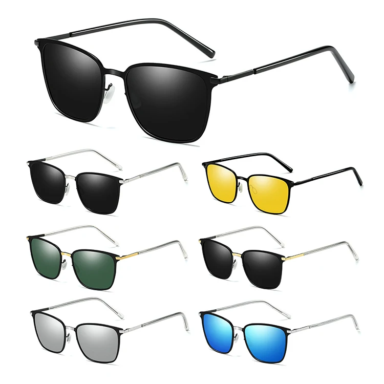 W0864 2021 Unisex Fashion Sunglasses Man Polarized Sunglasses