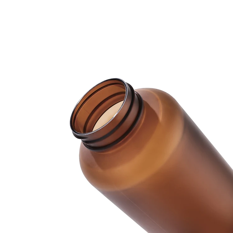 Custom Biodegradable 400ml PET Plastic Bottle for pill bottle gummy vitamins Healthcare Supplement Child Resistant container