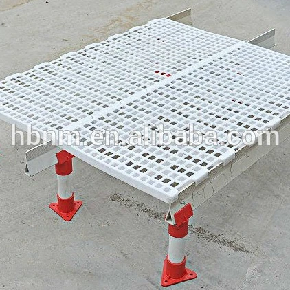2019 best-selling poultry chicken farm equipment plastic raised slat floor for sale