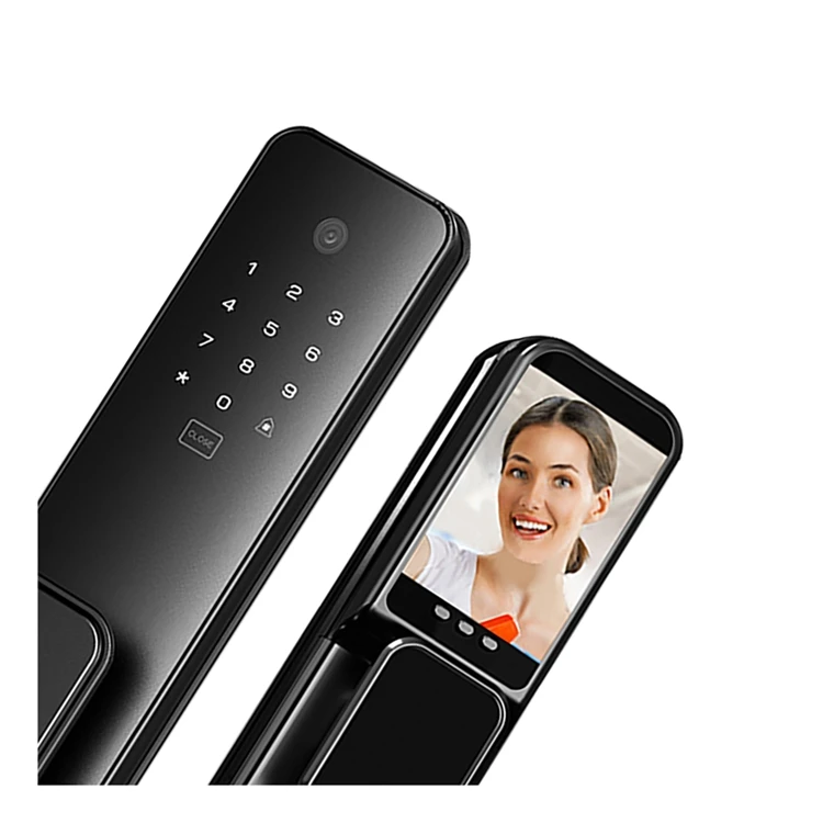 Popular smart door lock with camera fingerprint lock hot style wifi door lock cerradura inteligente home electronics