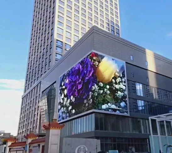 Indoor Outdoor Hd 3d Animation  Custom Size Full Color  Led Cube 4 Sides Magic Square Creative Cube