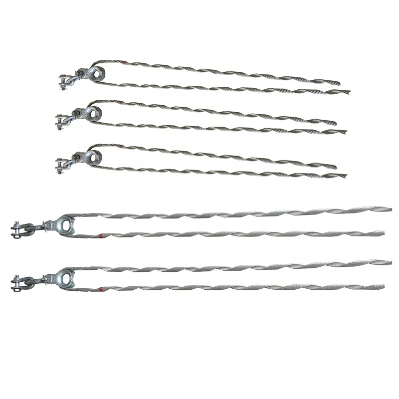 High Quality Preformed Suspension Clamp For Opgw Cable Fitting