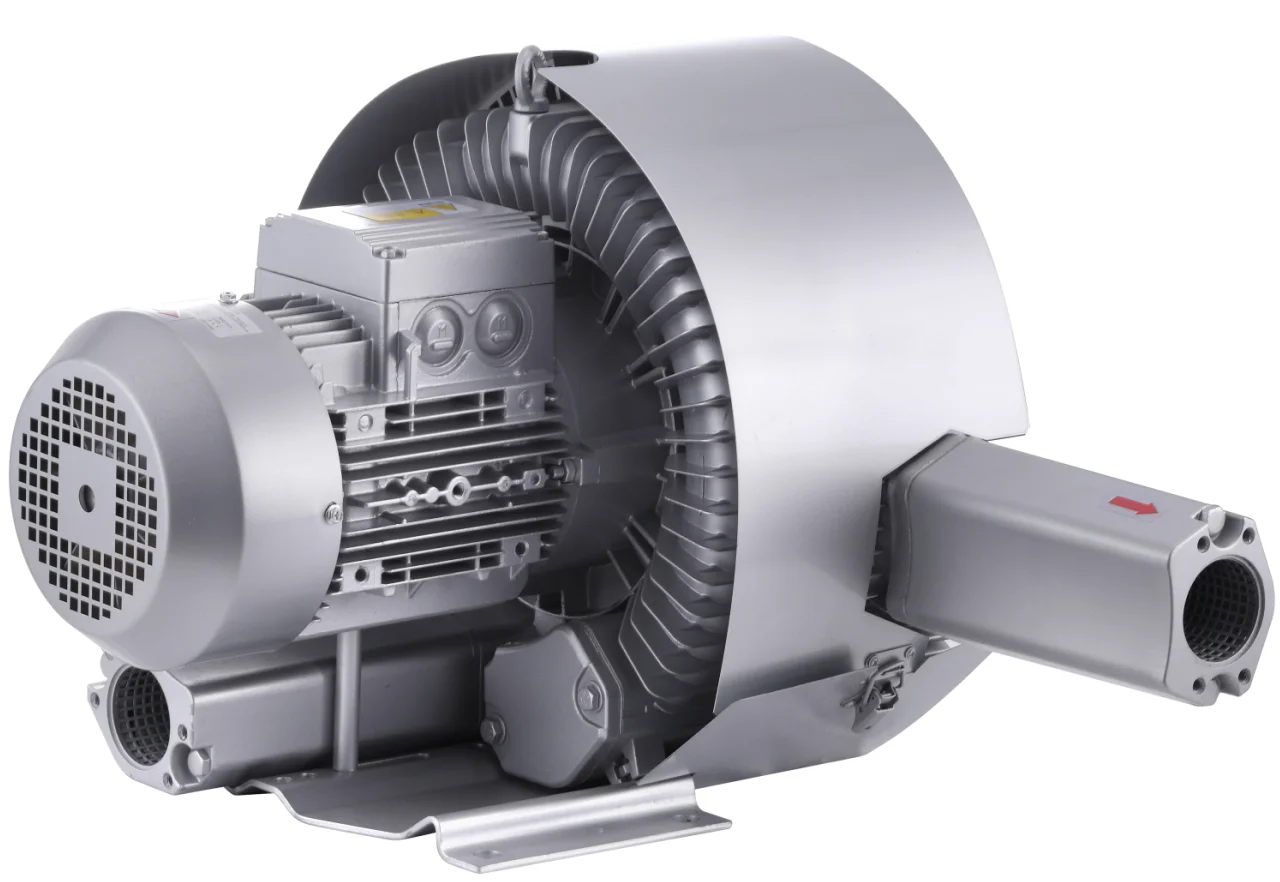 4KW Vacuum Pump Side Channel Blowers 4KW/380V Electric Turbine Vortex Ring Blower