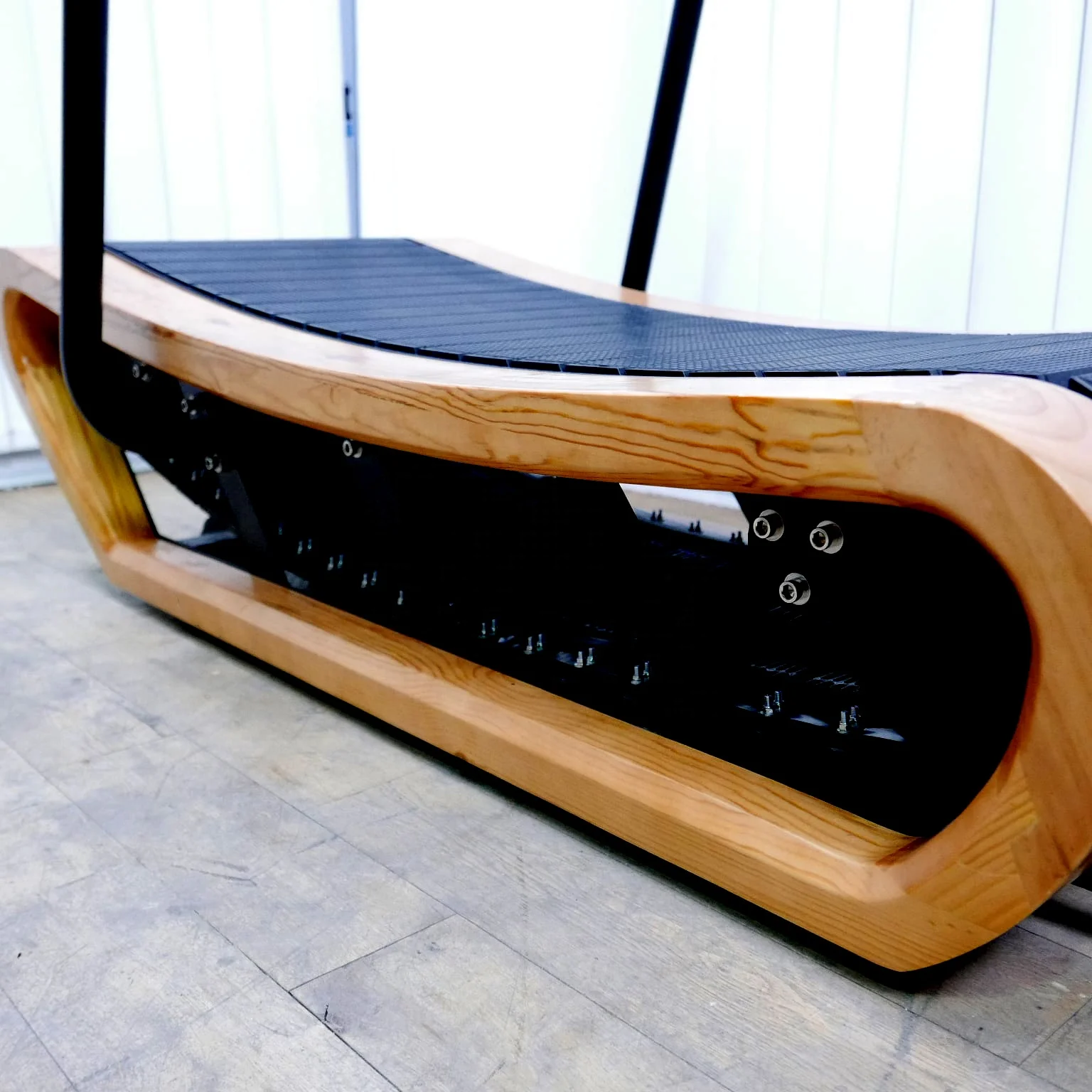 Unpowered Treadmill Factory Price Commercial/Home/Gym Cardio Treadmill  No motor Treadmill Curve Wood curved treadmill