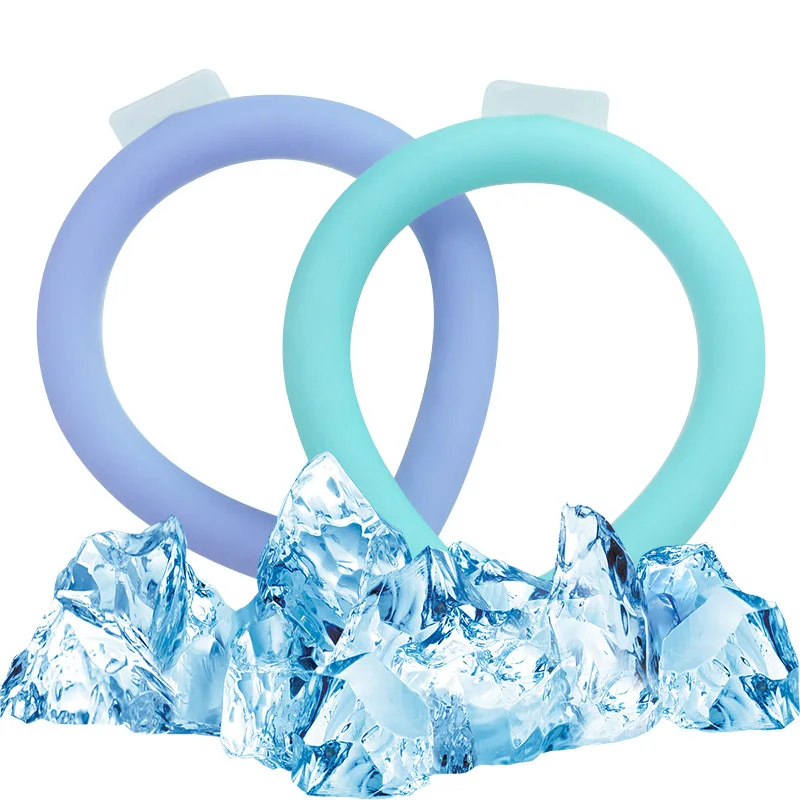 Custom TPU/PCM neck cooling ring wearable cooling neck wraps ice neck ring