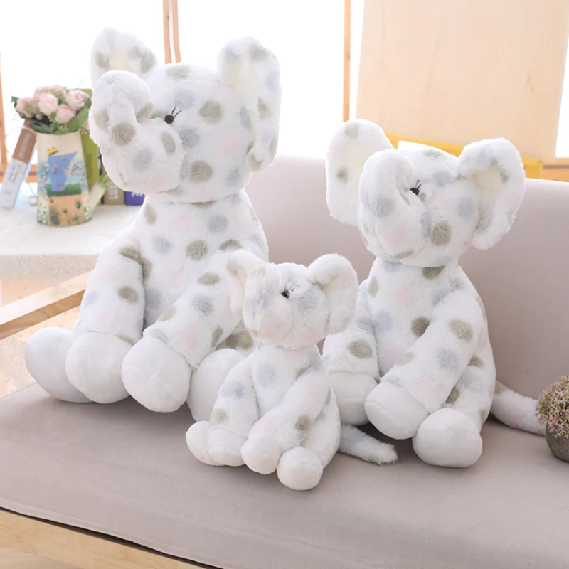 wholesale custom baby soft plush animals stuffed toys Elephant OEM logo design cute elephant bear unicorn plush toy