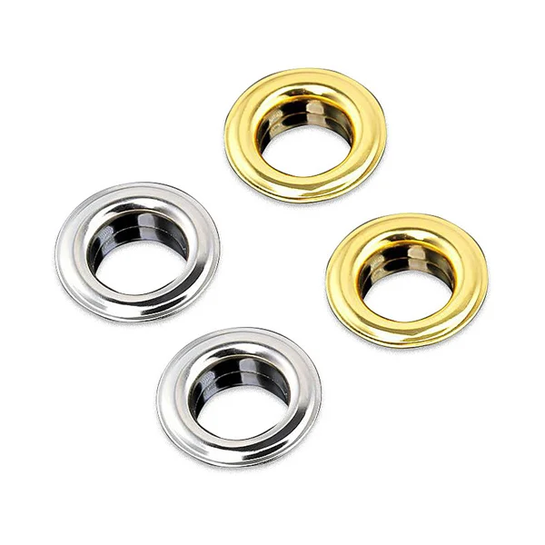 SAS Wholesale Metal Eyelet Custom Color Brass Eyelet for Home Garments Shoes Bags