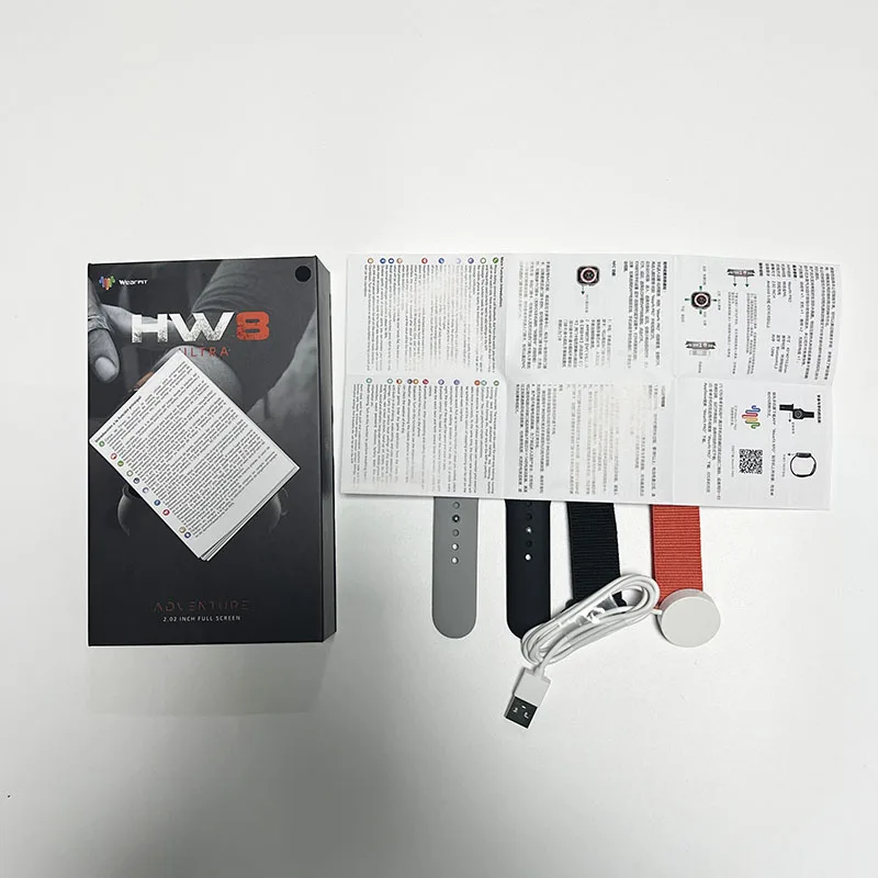 2022 Latest Smartwatch Wearfit Pro App Reloj Inteligente HW8Ultra Fitness Bands Smart Watch HW8Ultra With Call Voice