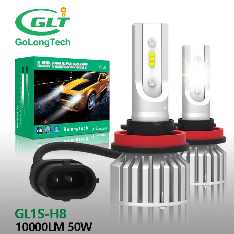 Golongtech 55W Cars for Car Motorcycle Projector mini bi H8 Drl Led Fog/Driving Lights Fog Light