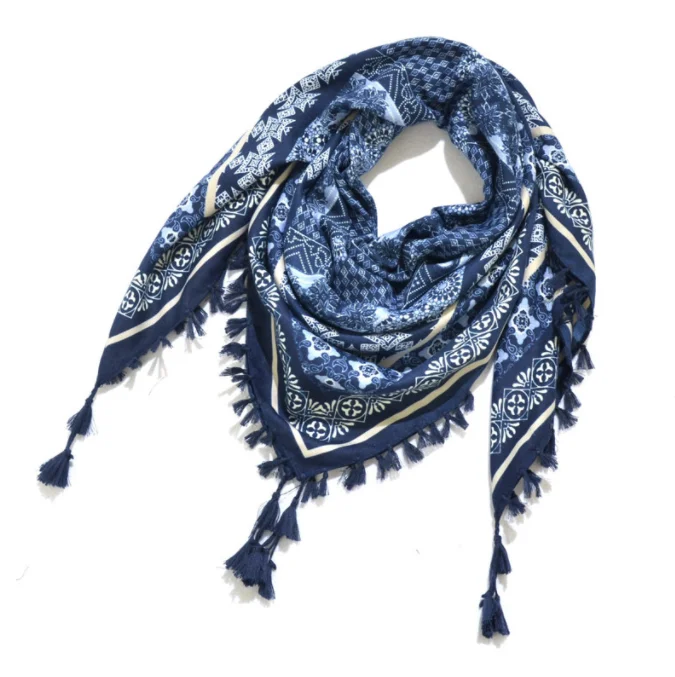 Fiona Custom High Quality Arab Men Keffiyeh Palestine Scarf With Tassel Outdoor Kerchief Multifunction men and women Arafat Sca
