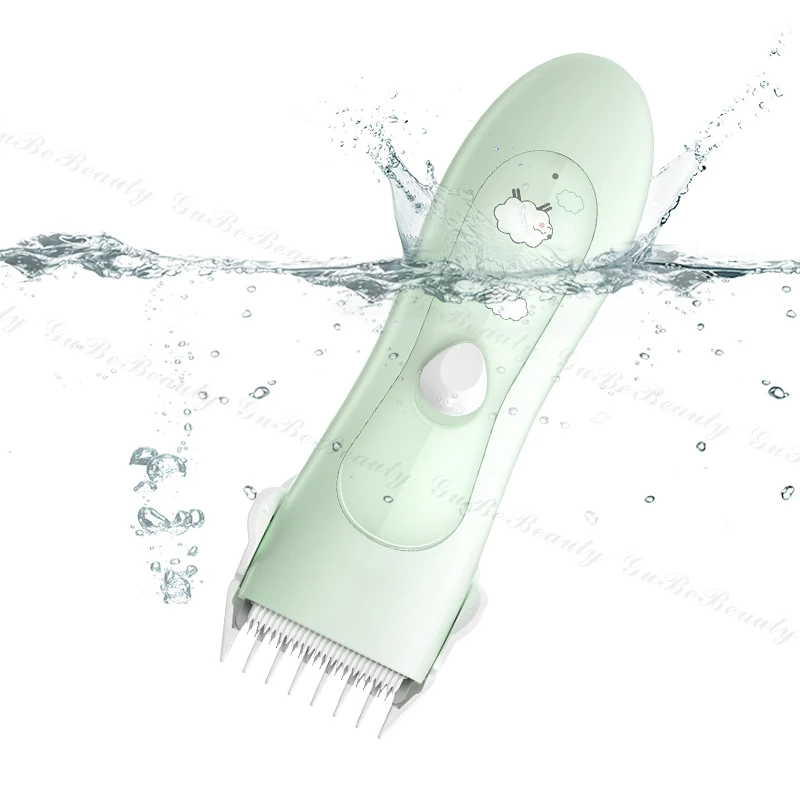 
Gubebeauty professional quiet ceramic waterproof electric mini hair trimmer for homeuse children with FCC&CE 