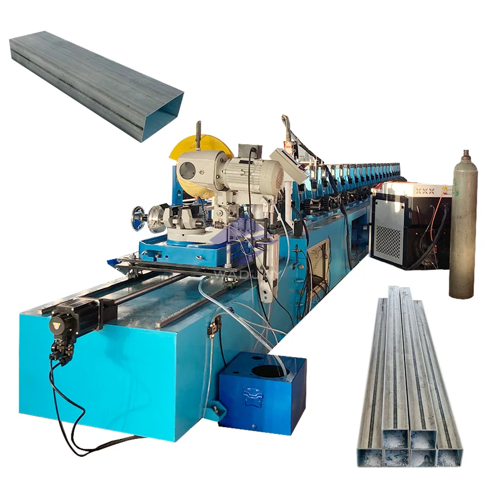 High Quality Carbon/Stainless Steel/Iron Welded Square Tube Pipe Production Line