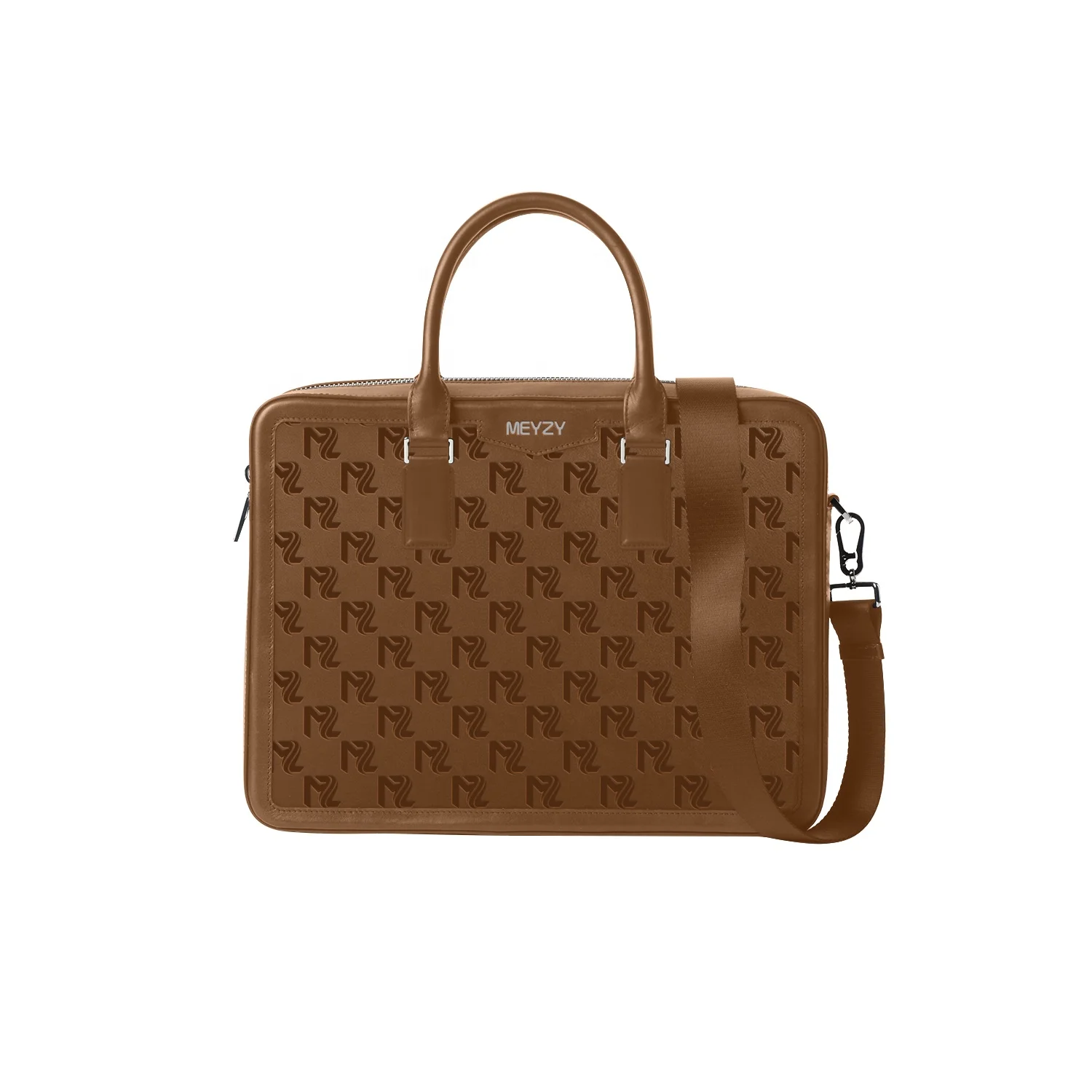 Luxury Trendy Custom Leather Lawyer Business Laptop Shoulder Briefcase Bags for