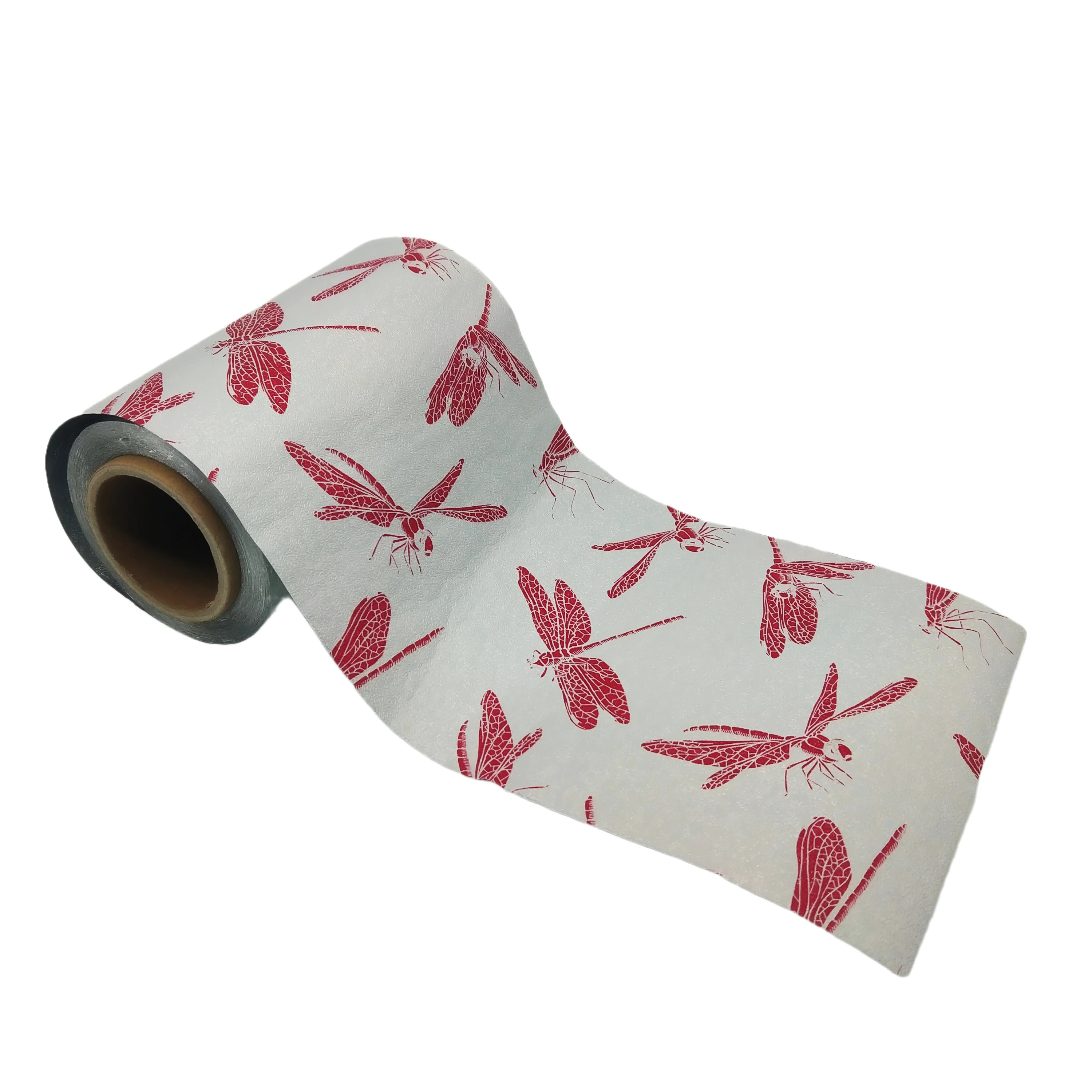 Disposable salon printing hairdressing foil aluminium foil roll or sheet 120mm 150mm