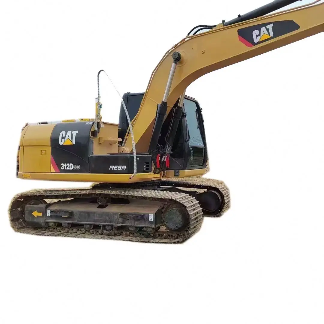 Лидер продаж подержанный экскаватор гидравлический гусеничный б/у CAT 312D японская оригинальная гусеничная техника использованный