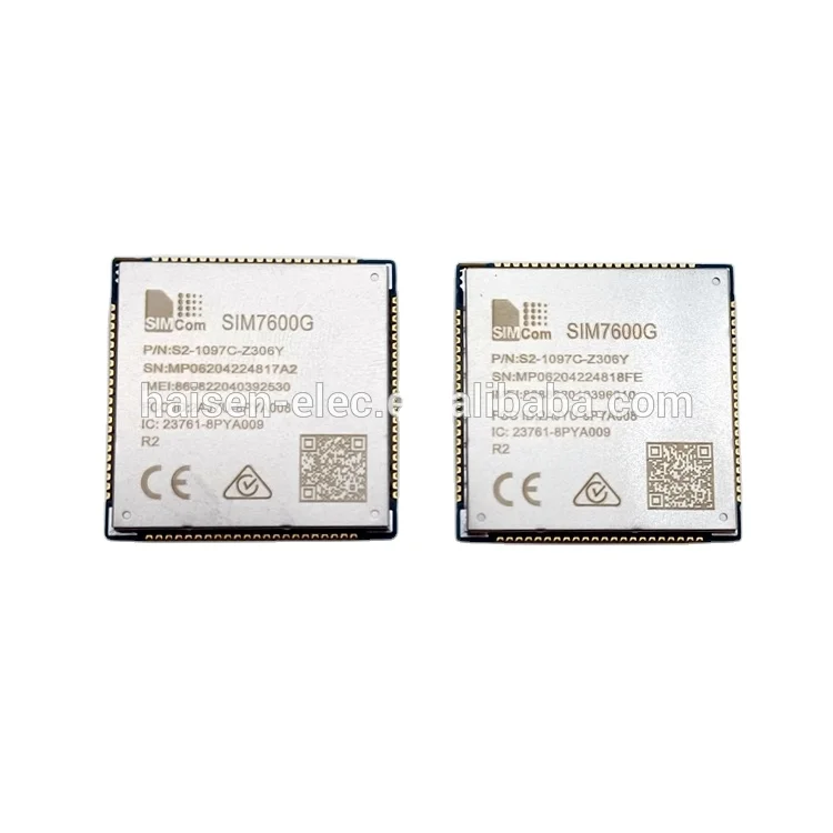 SIMCOM 4G LTE Cat1 Module SIM7600 multi-band LTE-FDD-TDD HSPA+ UMTS EDGE GPRS GNSS GSM Modules SIM7600A SIM7600E SIM7600G