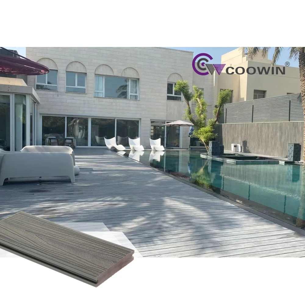 CO-03 wpc decking marine foam decking wpc decking outdoor solid Extruded