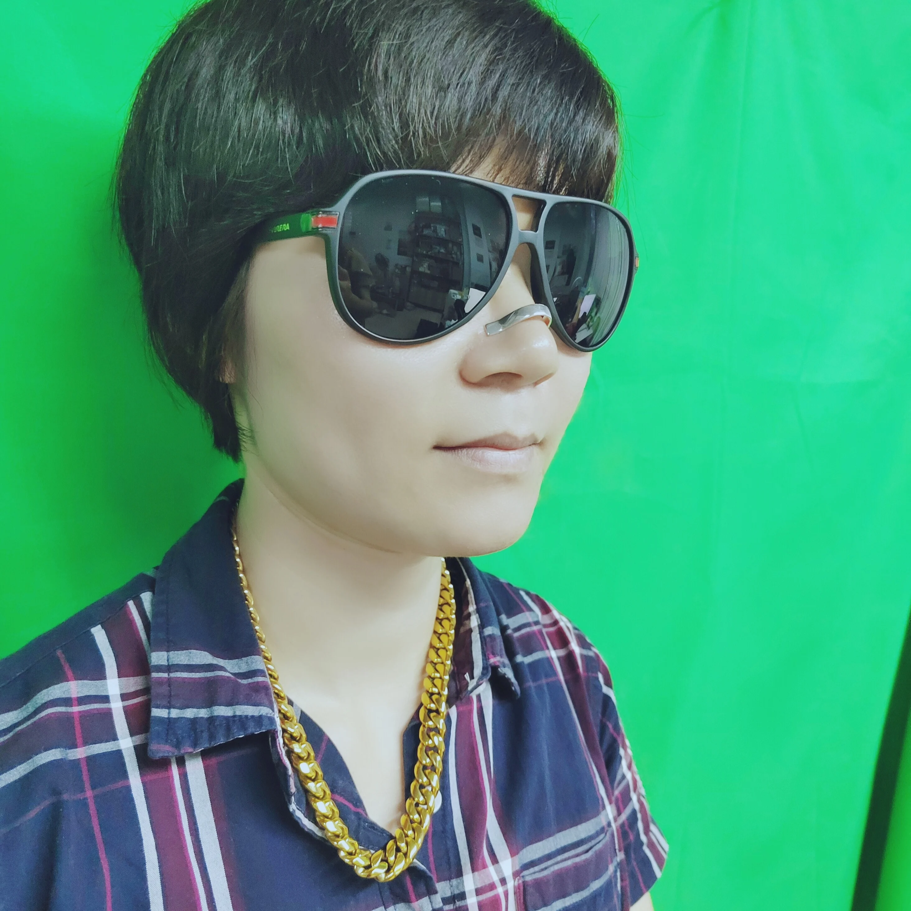 plain sterling silver music nose stud s925 sterling silver rapper jewelry 18k yellow gold color fine jewelry body chain