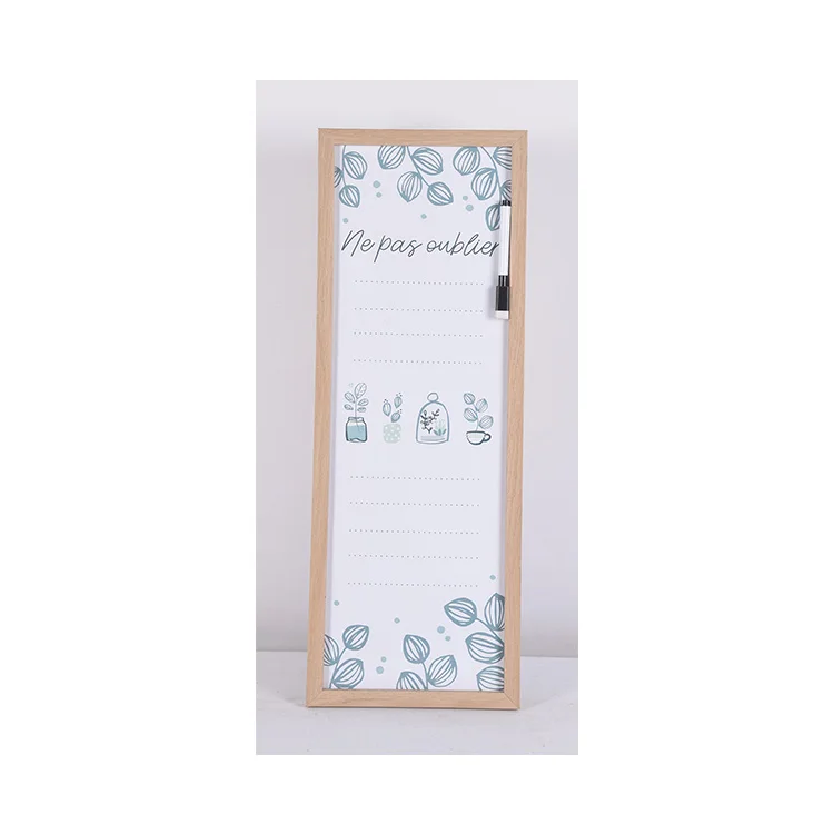 
Customized Cheap Dry Erase Magnetic Writing Board Magnetic Weekly Planner 