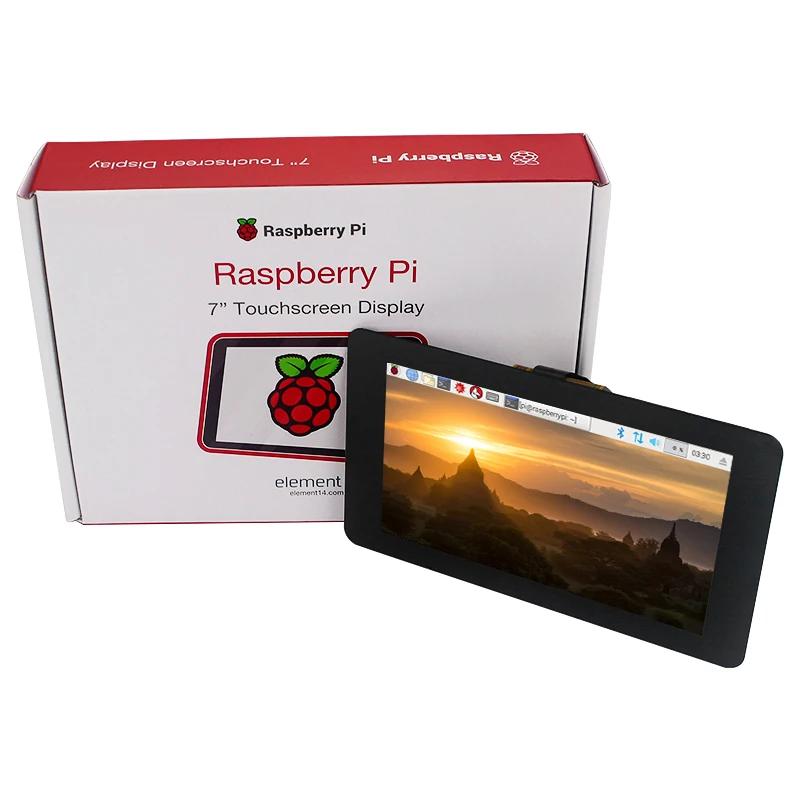 Original Raspberry Pi Official 7 inch Touchscreen Display 800x480 HD 24-bit Color LCD DSI Connect for raspberry pi 4B/3B+/Zero