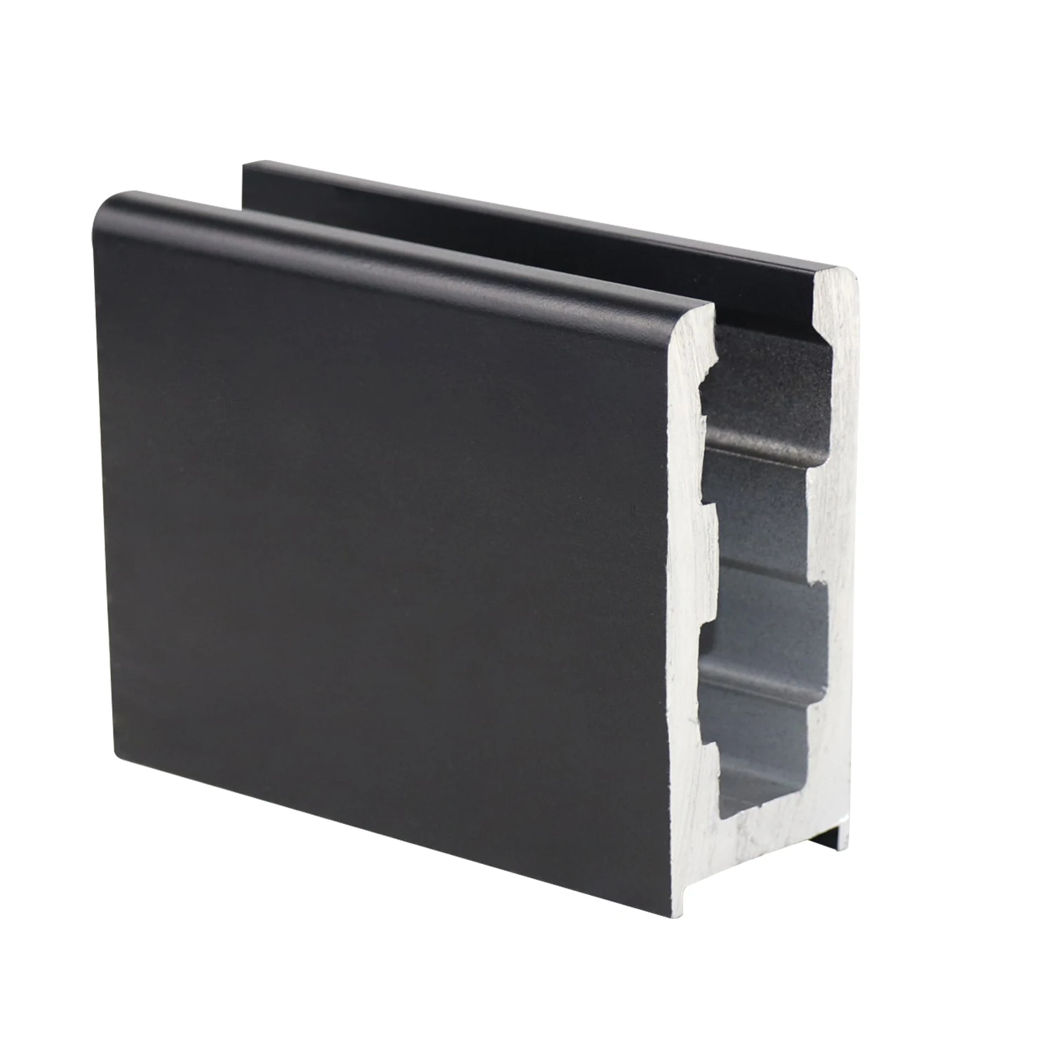 China Suppliers Profile-aluminium  Glass Railing Aluminum Frameless U Channel Aluminum Decking Railing