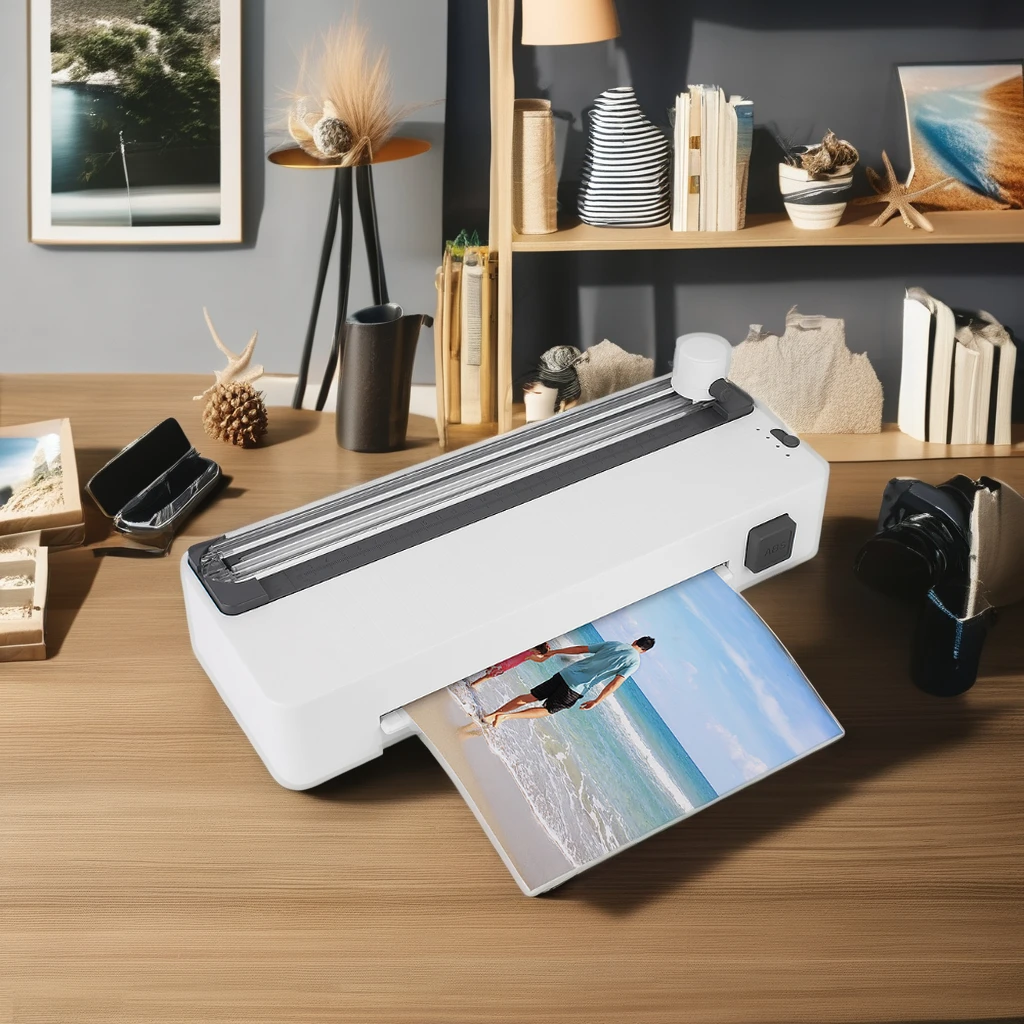 Zequan 7 in 1 Automatic Photo Laminator New Style A4 photo Cold Hot Laminating Machines for Documents Paper Laminator