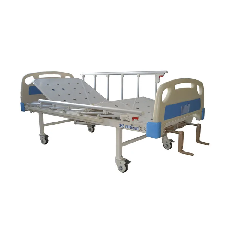 
BCA-133-C Meiisun, an ISO certified manufacturer produced high quality 2 cranes manual hospital bed and electric medical bed 