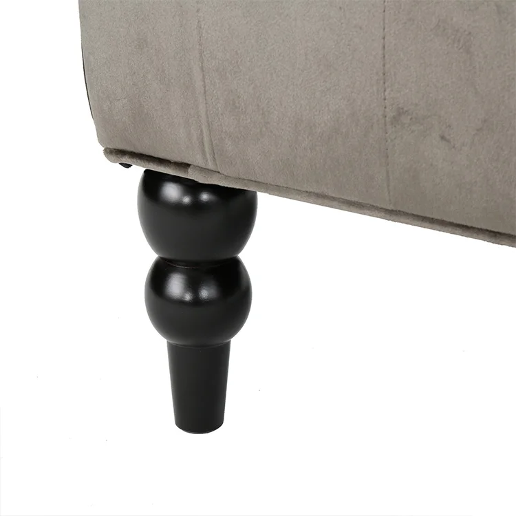 Free Shipping Within The U.S. Living room Winged High-Back Tufted New Velvet Club Chair