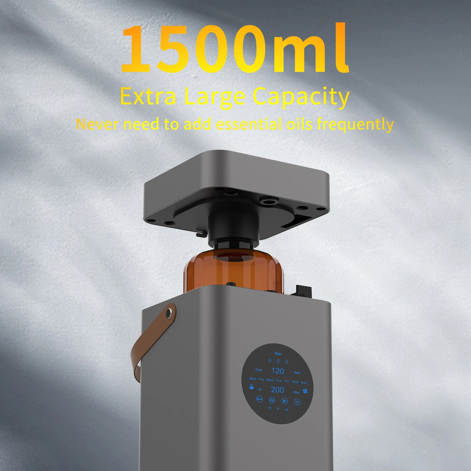 1500ml Powerful Electric Aroma Diffuser Cold air Professional Essential Oil Wholesale Freshener for Hvac