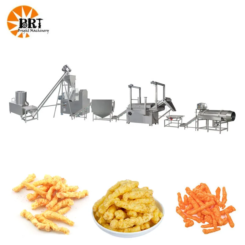 nik naks kurkure banane wali corn making extruder plant complete line high quality cheetos largest manufacturing machine