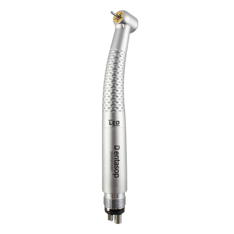 Factory supply high quality high speed dental handpiece with five point water spray five led