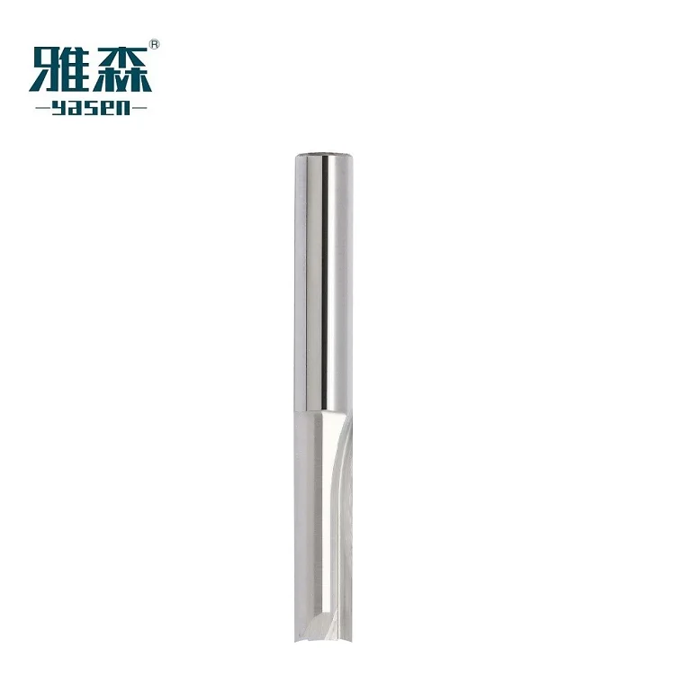 Good Price Manufacturers Wholesale Custom High Precision CNC Machining 2 Flutes Straight End mills for Woodworking Machinery