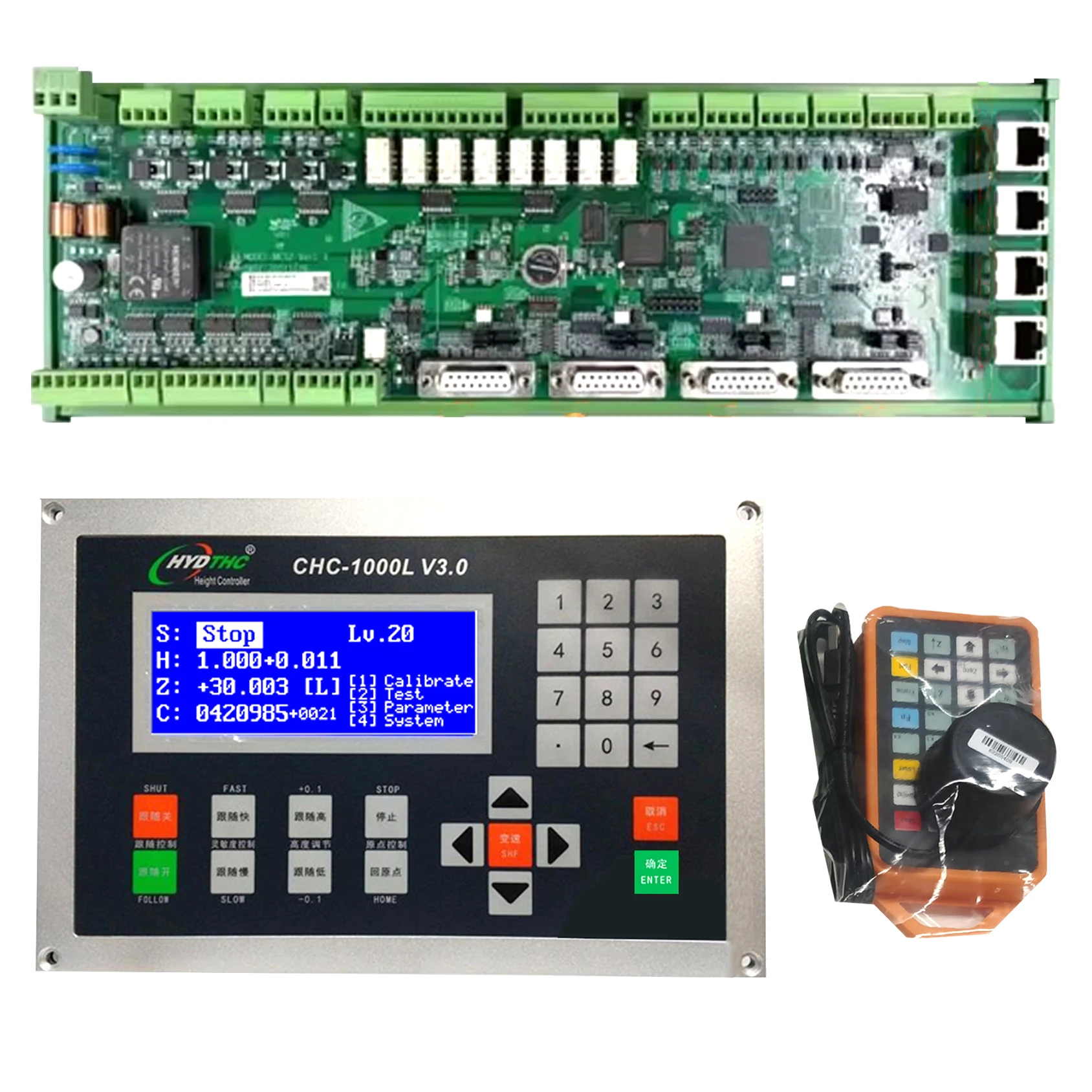 China Supplier HYD controller Hydcut2000  with  laser cutting height controller CHC-1000L