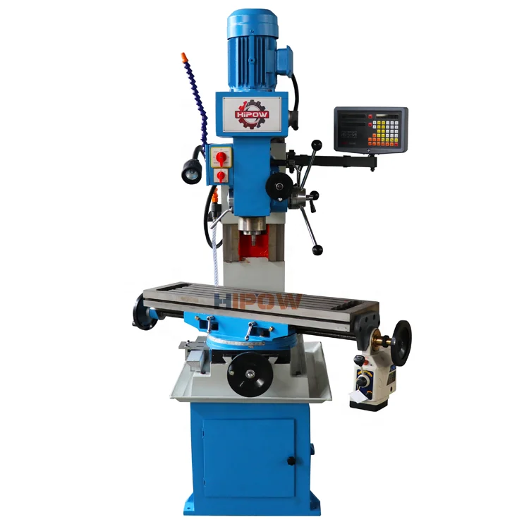 ZX50C small DRO bench drilling milling machine
