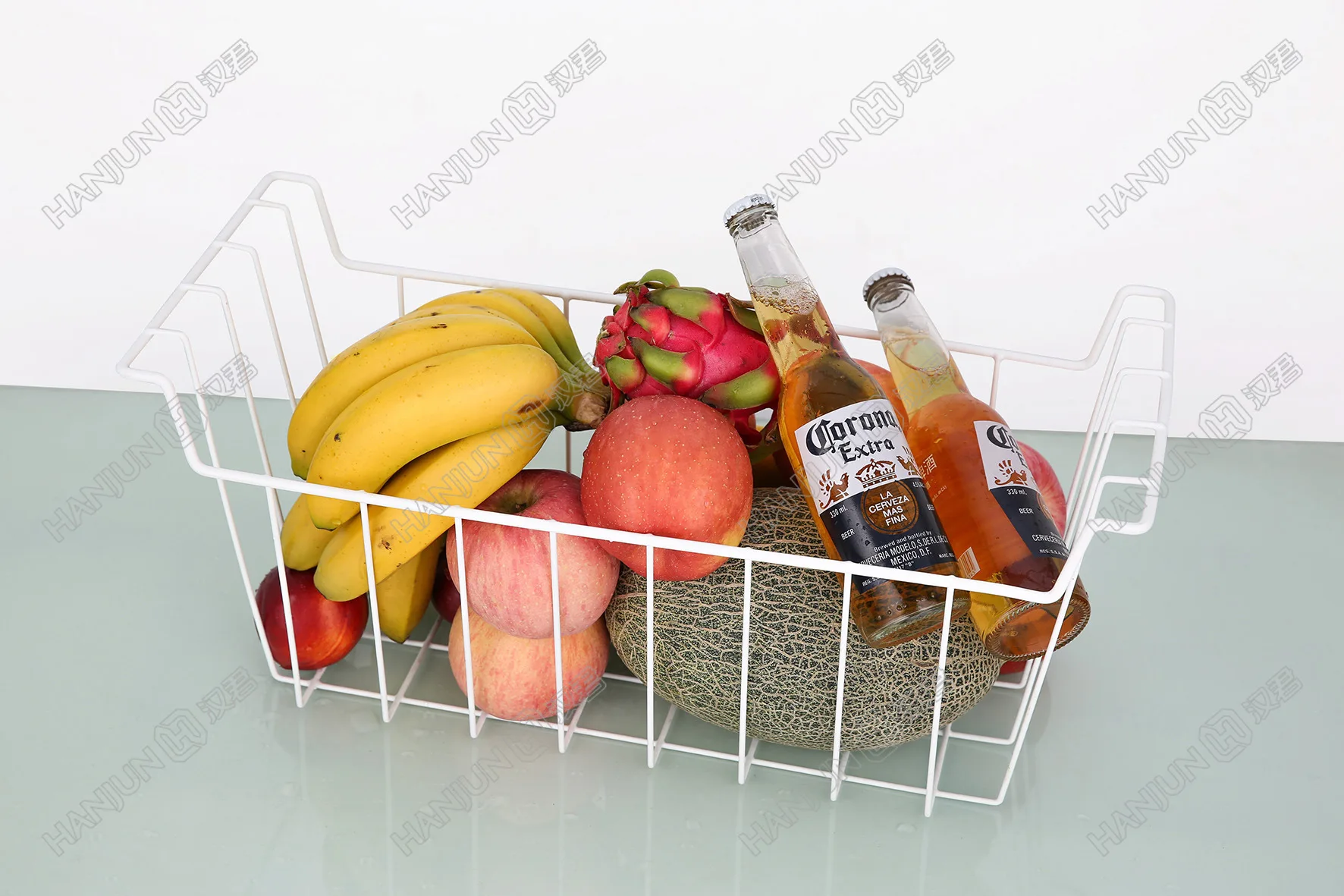 Refrigeration Equipment Icebox Metal Storage Basket Freezer Wire Mesh Basket