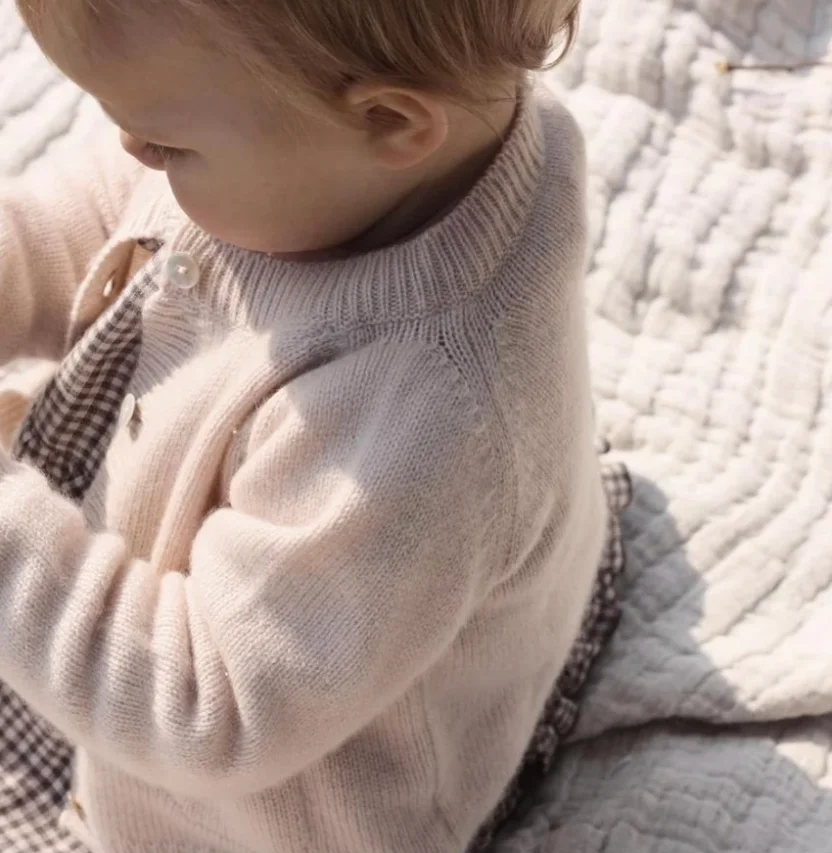 Newborn Baby Cashmere Sweater and Pants Sets Knitted Cashmere Tops Boys Girls Outfits 2 Pieces Baby Clothing Quantity OEM