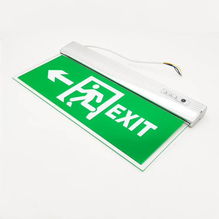 Super Bright Wall Mounted LED Emergency Light safety exit sign light 3H Emergency Duration
