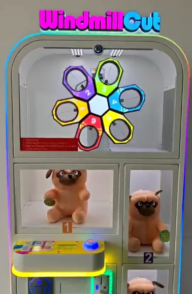 Игровой автомат Playfun cut 2 win автоматический для резки веревки ножницы игровой